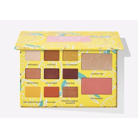 Tarte ADELAINE MORIN Eye Cheek Palette Performance Eyeshadow Blush Highlighter - Picture 1 of 3